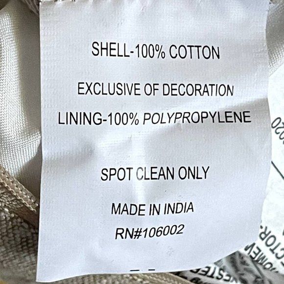 Spring Gatherings Embroidered Crocket Throw Pillows Set of 2 - Picture 11 of 12